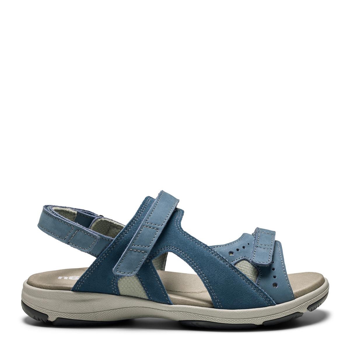 Women´s sandal with two velcro and adjustable heelstrap