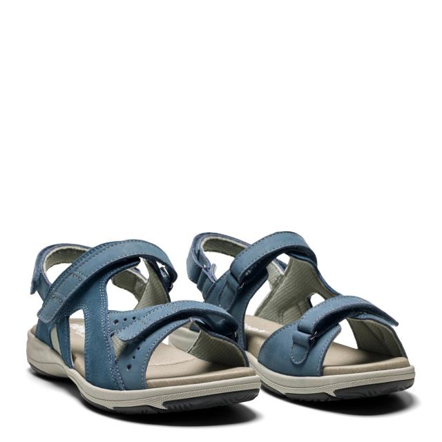 Women´s sandal with two velcro and adjustable heelstrap