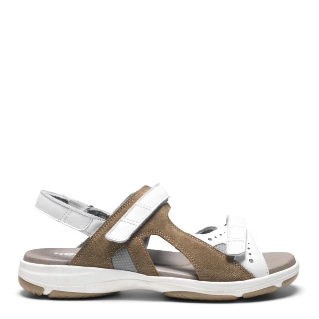 Women´s sandal with two velcro and adjustable heelstrap