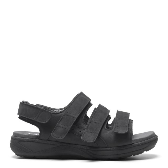 Sporty men's sandal with adjustable straps