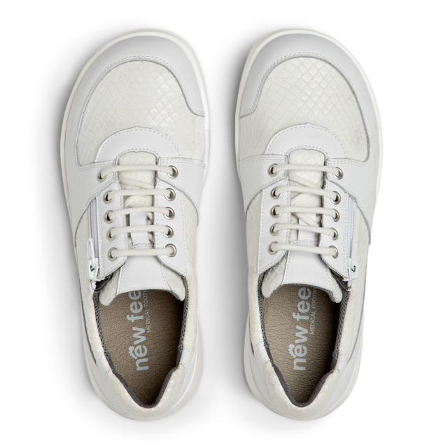 Women´s sneaker with lace and zipper