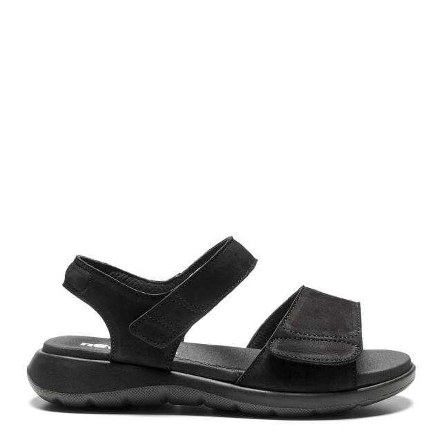 Women´s sandal with two velcro strap and  heel strap