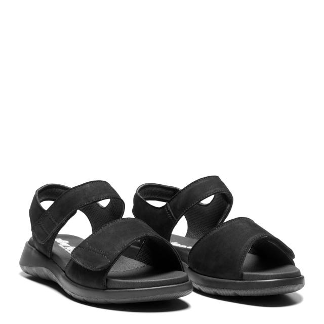 Women´s sandal with two velcro strap and  heel strap