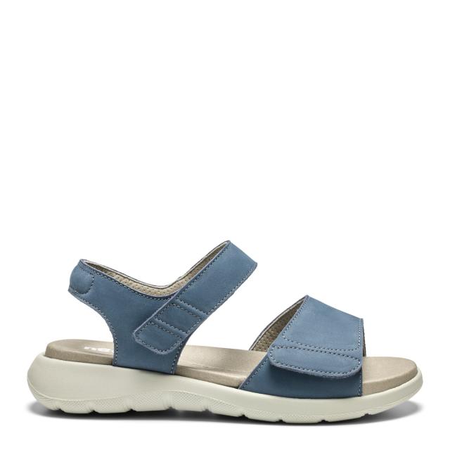 Women´s sandal with two velcro strap and  heel strap