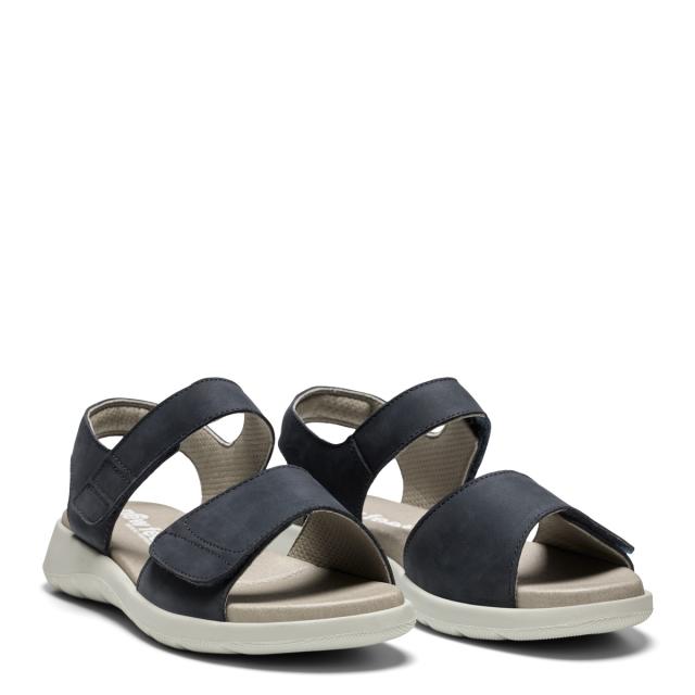 Women´s sandal with two velcro strap and  heel strap