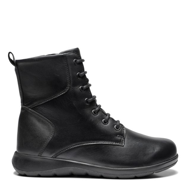 Women´s lace-up boot with zipper