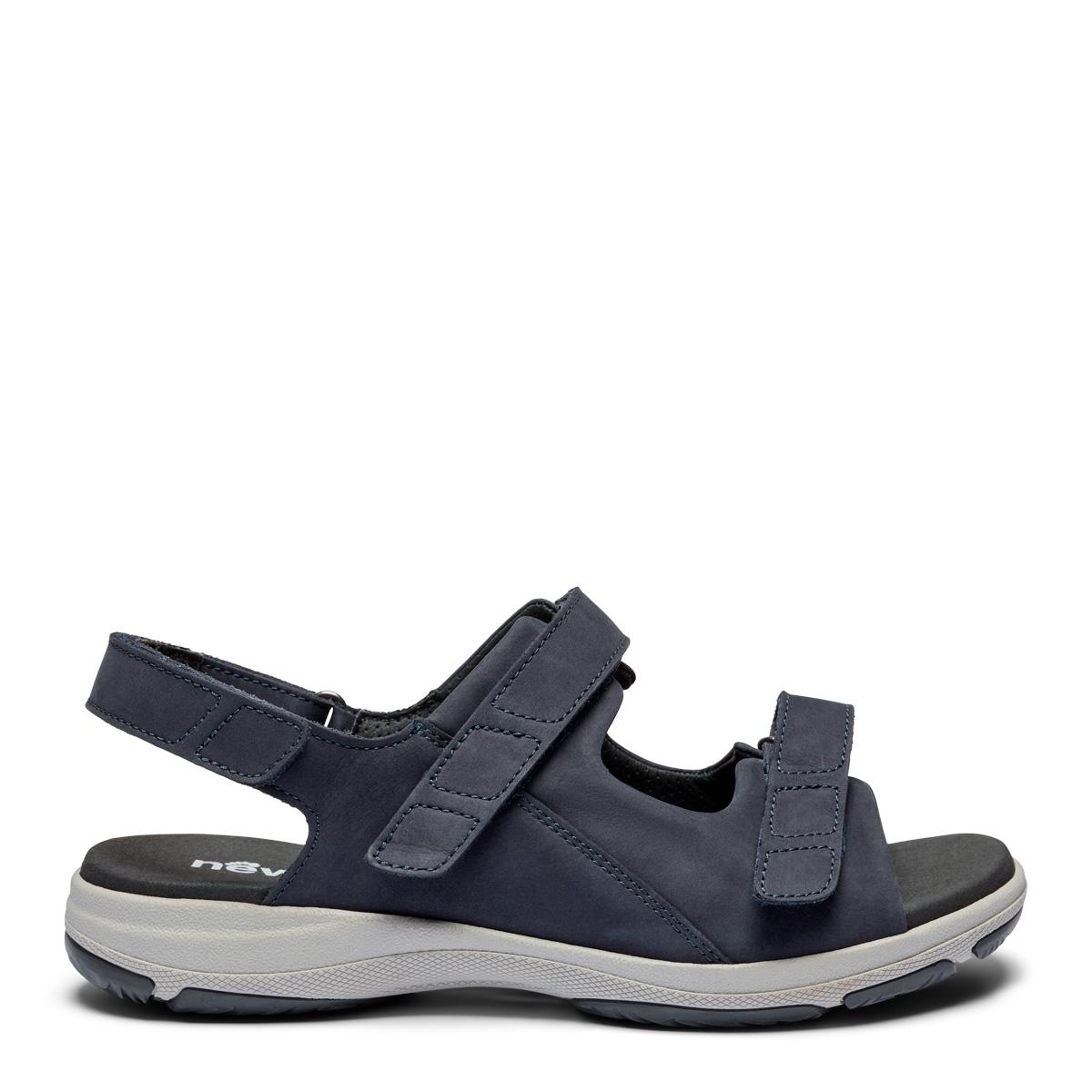 Sandal with two velcro and adjustable heelstrap