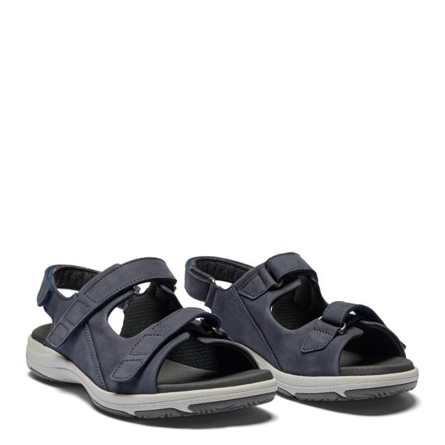 Sandal with two velcro and adjustable heelstrap