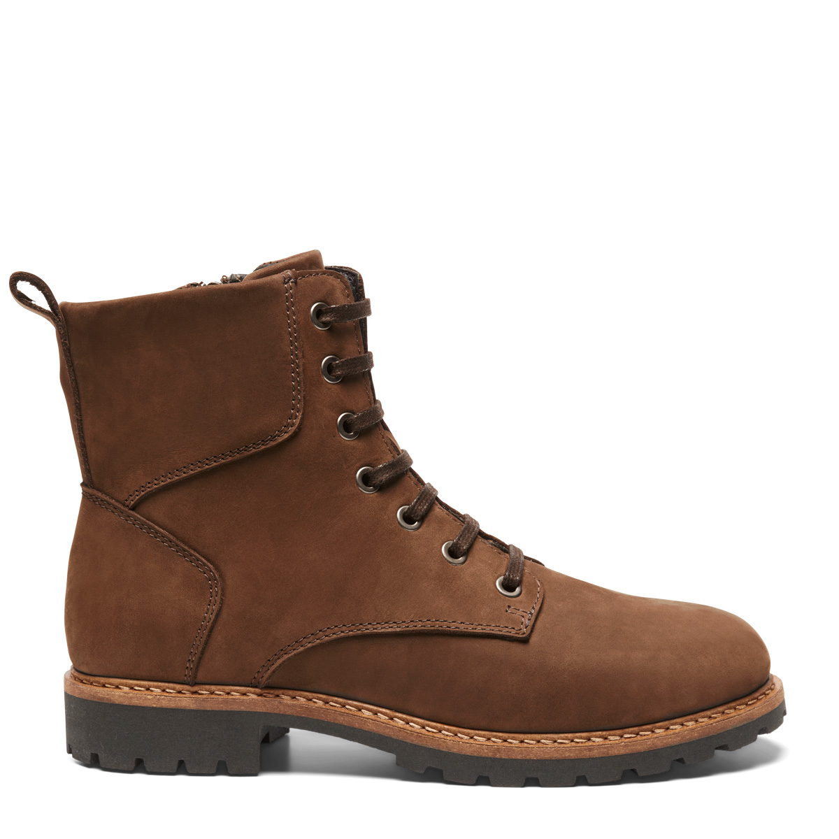 Boot zippers outlet brown